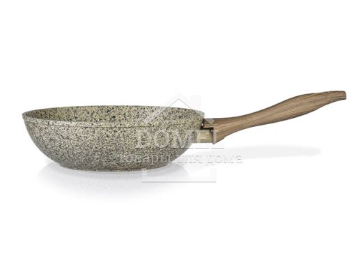 Сковородка WOK для жарки CREMA NOVA 28x8см с индукционным дном (алюминий с антипригарным покрытием)