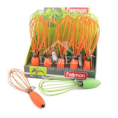 Взбивалки силиконовая 21 см (20 шт. В промо-коробке) цена за шт.