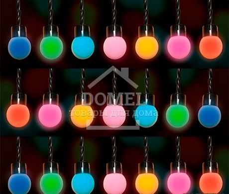 Гирлянда мультицветная, 2,4 м