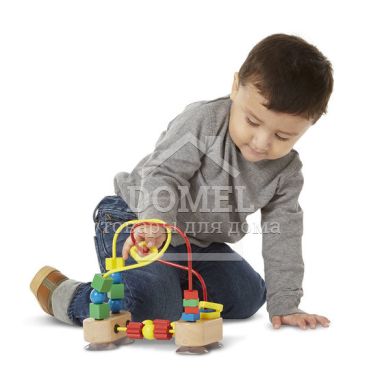 MD13042 First Bead Maze (Классический мини-лабиринт с бусинами), От 1 года, Лабиринт