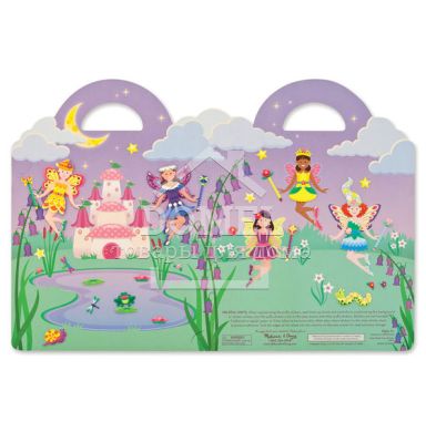 MD19414 Fairy (Об'ємні багаторазові наклейки "Феї"), Для дівчаток, Від 4 років, Багаторазові