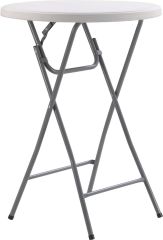 Стол складной круглый Time Eco ТЕ-1830, белый, 4820211100711
