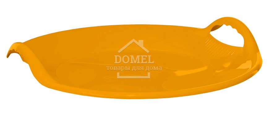 Зимние санки-диск "Танирик" оранжевый, Санки-ледянки