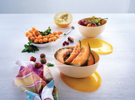 Контейнер для дыни, 2 л new, 2 л, Контейнер для хранения, Пищевой пластик, Пластик, Круглая