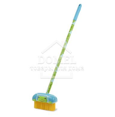 MD6347 Dilly Dally Push Broom (Детская щетка для уборки "Черепашка" NEW), От 3 лет, Щетка