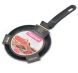 Сковорода для блинов JESOLO 18x2,0 см, ЧЕРНЫЙ цвет (алюминий с антипригарным покрытием)