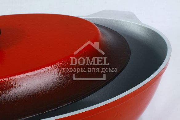 Кастрюля из жаростойкой ручкой крышки стеклоэмаль ЕГ05. 5л, 4820149871806