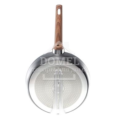 Сковорода для жарки DIAMOND GREY 20x4,8 см (алюминий с антипригарным покрытием)