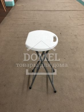 Стул складной круглый Time Eco ТЕ-1832, белый, 4820211100698