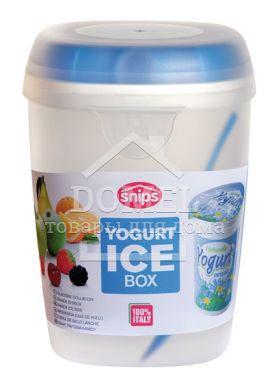 Контейнер для йогурту/салату 0,5 л диспл, 500 мл, Контейнер для зберігання, Харчовий пластик, Пластик, Кругла