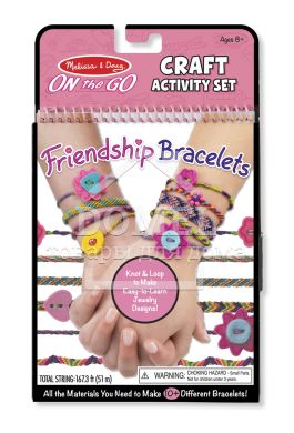 MD 9422 Friendship Bracelets (Міні-набір для творчості "Браслети-фенечки"), Для дівчаток, Від 5 років, Прикраси