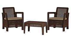 Набор мебели Tarifa Balcony Set коричневый, 3253929118043
