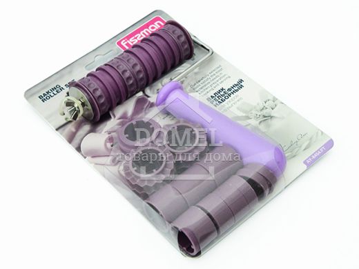 Рельефный валик наборный для узоров на выпечке (пластик), Рельефный валик, Пластик