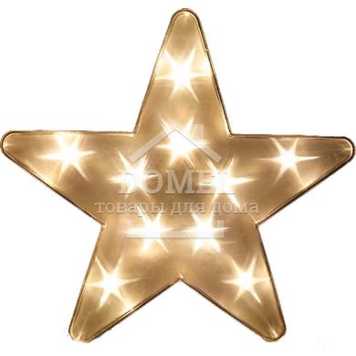 Украшение декоративная "Звезда", диаметр 25 см