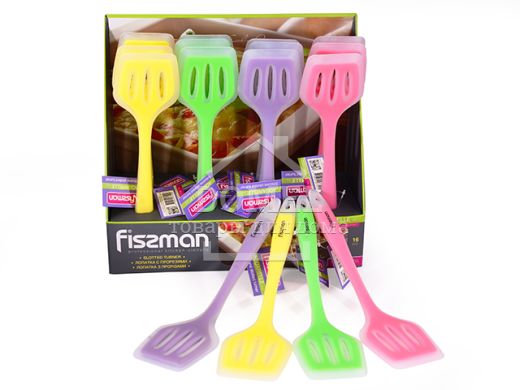 Лопатка с прорезями AQUARELLE 30 см (силикон), цена за 1 ед.