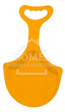 Зимние санки-лопата "Рискалик" оранжевый, Санки-ледянки