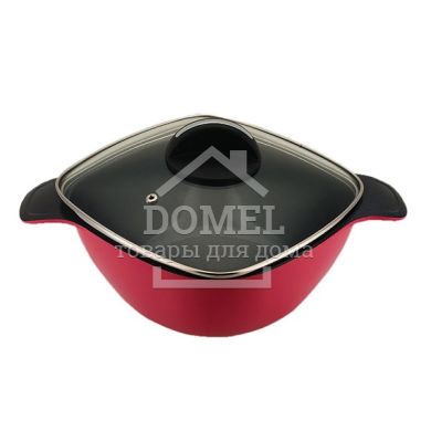 Каструля Diablo 24x10 см/4 л зі скляною кришкою (керамічне покриття)