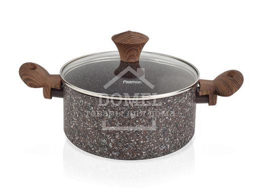 Кастрюля Fissman Magic Brown 24x 9,8см 4,7 л 4870