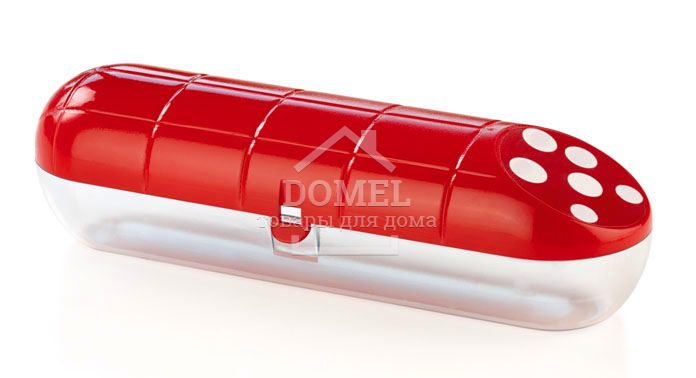 Контейнер для ковбаси 20940, Контейнер для зберігання, Харчовий пластик, Пластик, Овальна