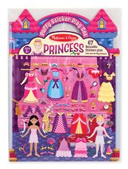 MD9100 Puffy Sticker Play Set: Princess (Об'ємні багаторазові наклейки "Принцеси"), Для дівчаток, Від 4 років, Багаторазові
