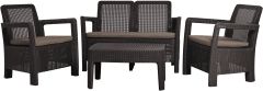 Набор мебели Tarifa lounge set коричневый, 3253929113079