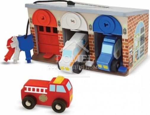 MD4607 Keys & Cars Rescue Garage (Гараж спасательных машин с ключами)