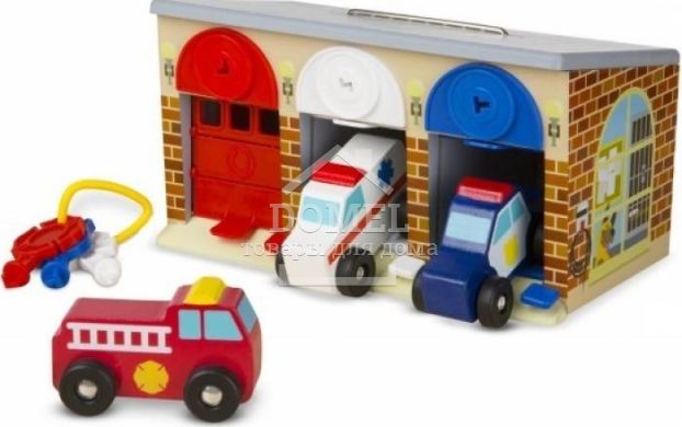 MD4607 Keys & Cars Rescue Garage (Гараж спасательных машин с ключами)