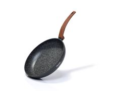 Сковорода для жарки VESUVIO STONE 26x5,2 см с индукционным дном (Алюминий с антипригарным покрытием)