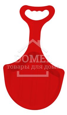 Зимние санки-лопата "Рискалик" красный, Санки-ледянки