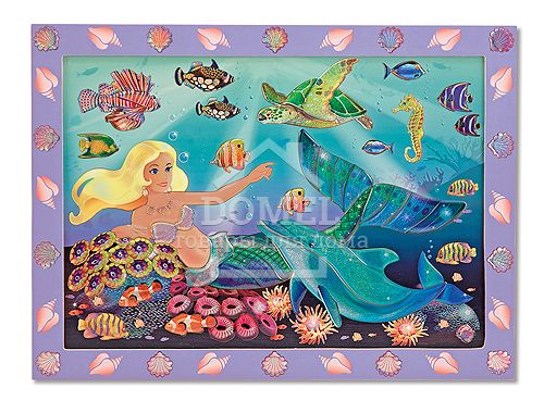 MD4297 Peel & Press Mermaid Mateys (Объемная наклейка по номерам "Русалочка")