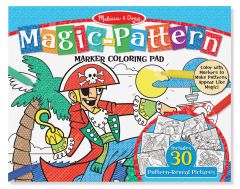 MD9431 Magic-Patterns Coloring Pad -Blue (Магический альбом-раскраска - голубой)