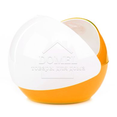 Цукорниця помаранчового кольору (пластик)