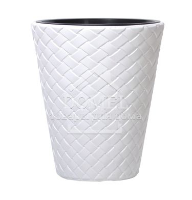 Горщик для рослин MATUBA - білий, 18/34 л, 5905197496597