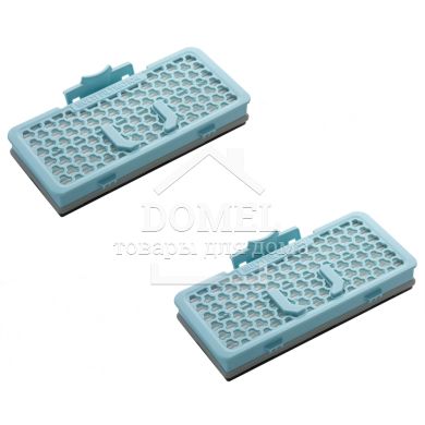 Комплект (2 шт.) Фільтр HEPA13 DOMPRO DP13004 для пилососів LG ADQ73453702, LG