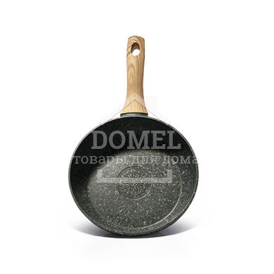 Сковородка MONBLANE STONE 24x4,9 GREY в промо-коробке (Алюминий с антипригарным покрытием)