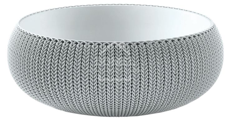 Горщик для рослин COZIES L сірий, 7290106929623