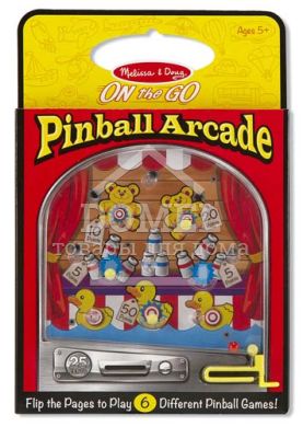 MD5369 Pinball Arcade (Дорожній пінбол "Аркади"), Від 5 років, Настільні ігри