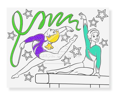 MD9432 Magic-Patterns Coloring Pad - Pink (Магічний альбом-розмальовка - рожевий), Для дівчаток, Від 3 років, Розмальовки