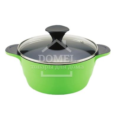 Каструля RAINBOW 20 см зі скляною кришкою