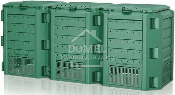 Компостер MODULE COMPOGREEN 1200 л, зеленый, 5905197695464