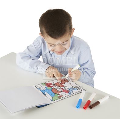 MD9129 Coloring Pad - Games & Adventure (Магическая раскраска "Приключения")