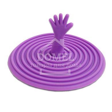 Силиконовая пробка для раковины Fissman 7,5 см в ассортименте 7265