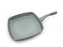Сковорідка-гриль MOON STONE 28х4,5 см з індукційним дном (алюміній з антипригарним покриттям)