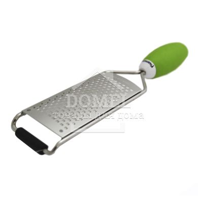 Терка профессиональная на ручке 24x5 см - 4 вида лезвий в ассортименте (нержавеющая сталь) 