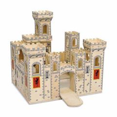MD11329 Folding Medieval Castle (Дерев'яний лицарський замок), Для хлопчиків, Від 3 років, Будиночки