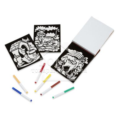 MD5397 Magic Velvet Animal Scenes (Магическая бархатная раскраска "Животные")