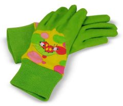 MD6293 Mollie & Bollie Good Gripping Gloves (Садовые перчатки "Божьи коровки Молли и Болли") прорезиненные