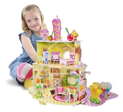 MD9460 Home Sweet Home 3D Puzzle (3D пазли "Будиночок солодощів"), Для дівчаток, Від 6 років, 3D пазли