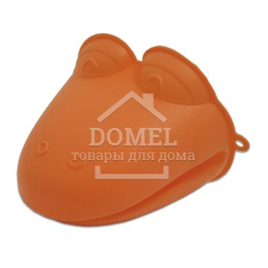 Силиконовая варежка в форме лягушки 