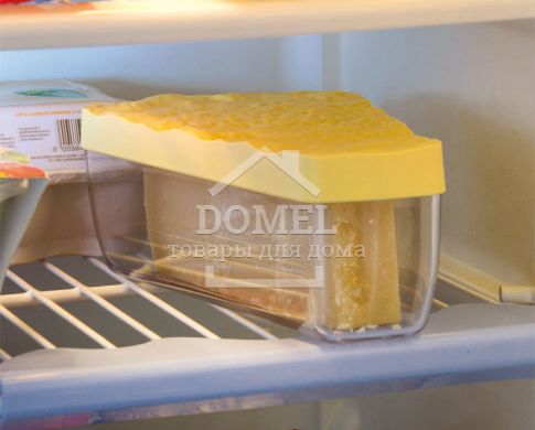 Контейнер для сыра 0,9 л пармез, 900 мл, Контейнер для хранения, Пищевой пластик, Пластик, Прямоугольная